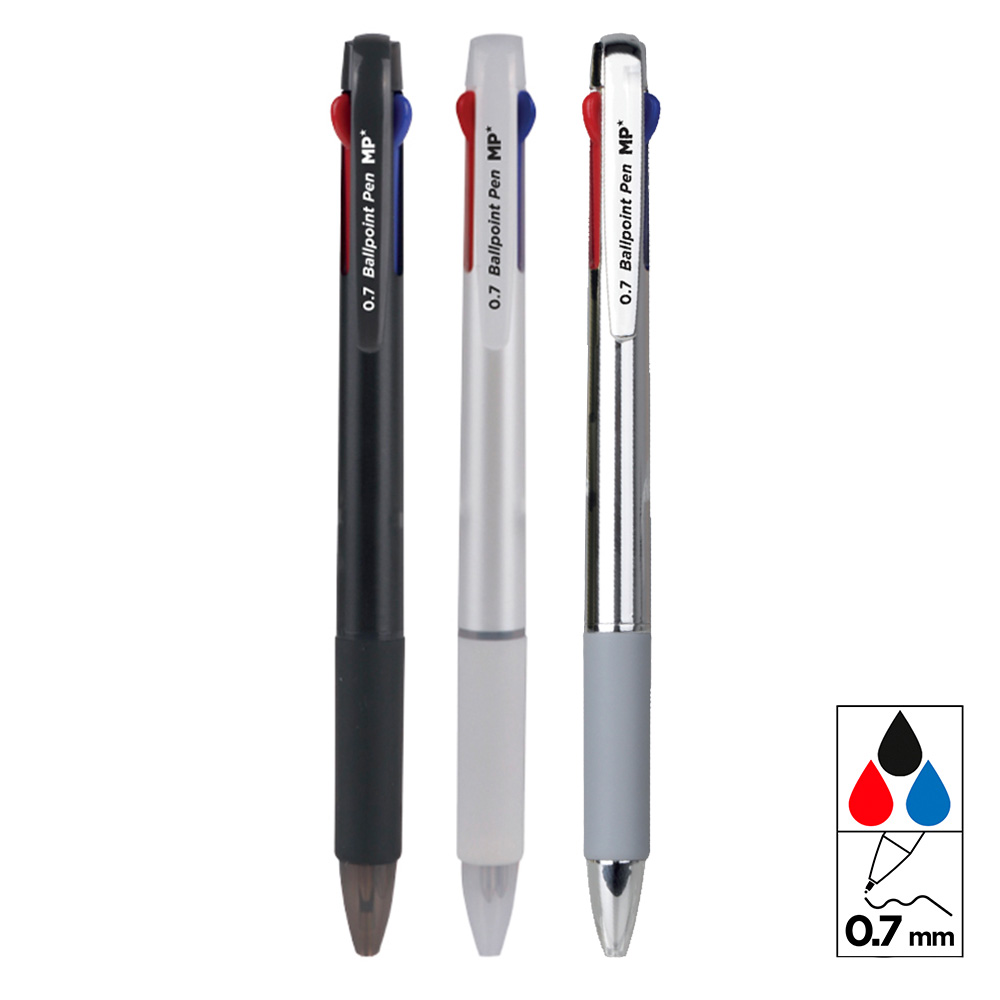 Stylo Bille Parker 3 Couleurs - Modèle MA20 - Neuf De Stock Sans Emballage
